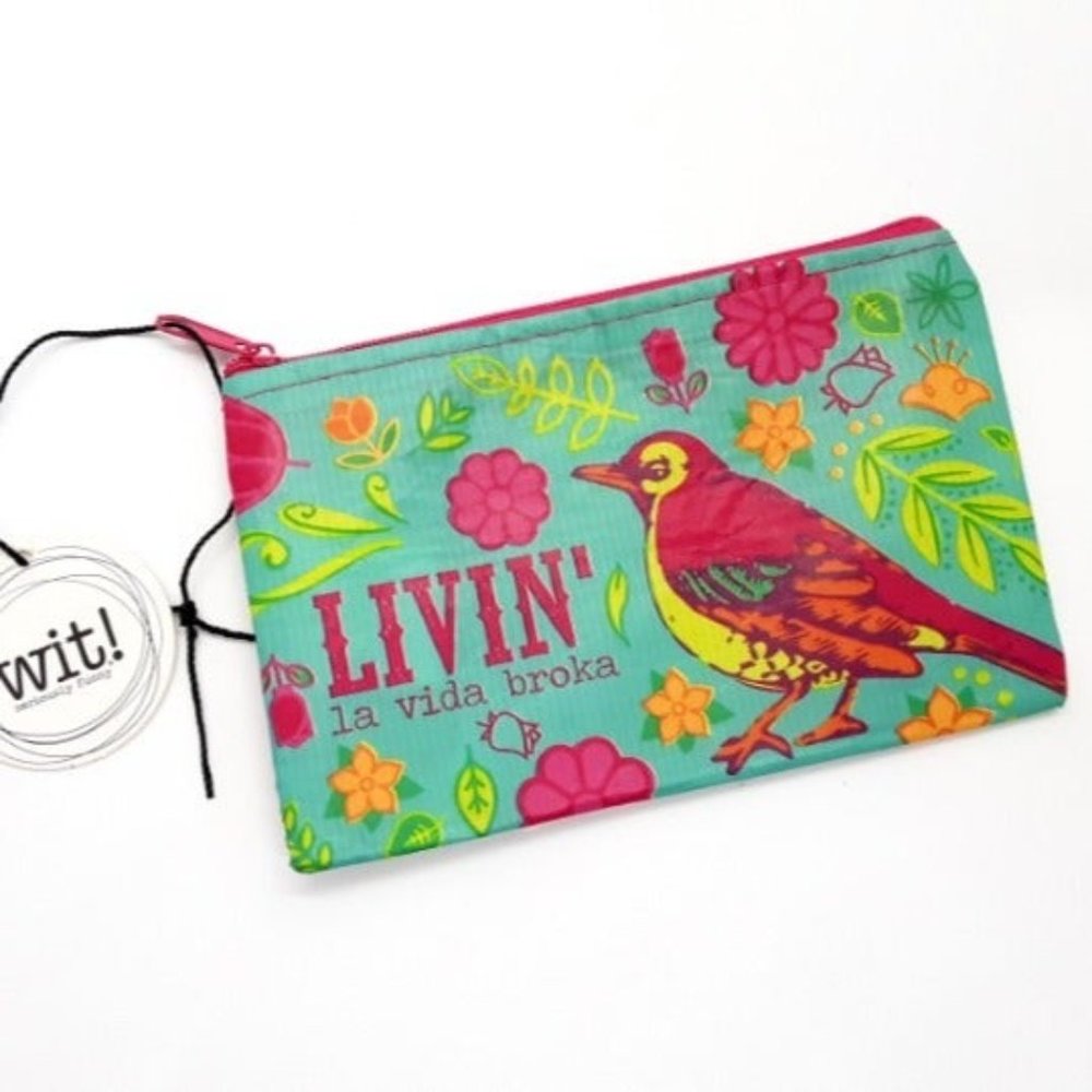 Wit! Recycled Coin Purse BIRD